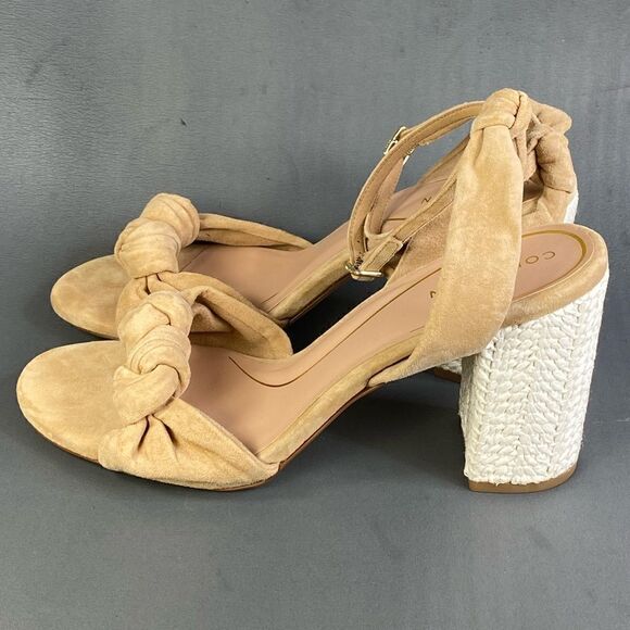 Cole Haan Women's Kaycee Knotted Ankle Strap High Heel Sandals  ew size  10 - Picture 3 of 10